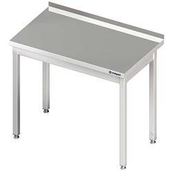 Stół przyścienny bez półki 1000x600x850 mm skręcany STALGAST MEBLE 980016100