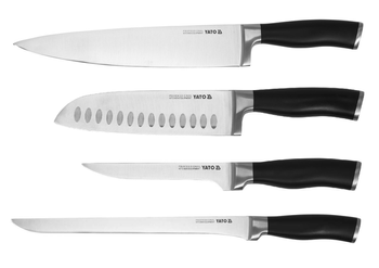 Zestaw noży kuchennych YATO - zestaw Szefa Kuchni - 4 elementowy
