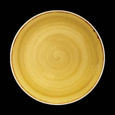 Talerz płytki Stonecast Mustard Seed Yellow  217 mm Churchill | SMSSEVP81