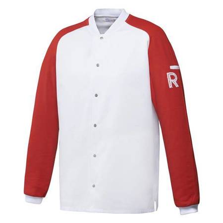 U-VT-RLS Bluza biało-czerwona, długi rękaw VINTAGE - ROBUR TOM-GAST kod: U-VT-RLS